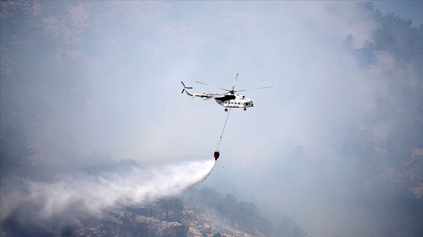 Mersin ve Muğla’daki orman yangınları kontrol altında