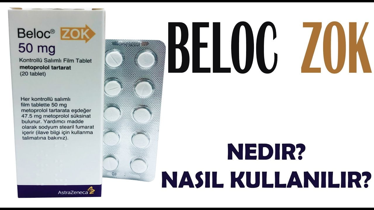 BELOC ZOK 50 mg kontrollü salımlı film tablet – nedir ve niçin kullanılır?