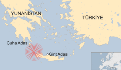 Yunanistan’da deprem: Girit Adası’nda 6.5 büyüklüğünde deprem meydana geldi