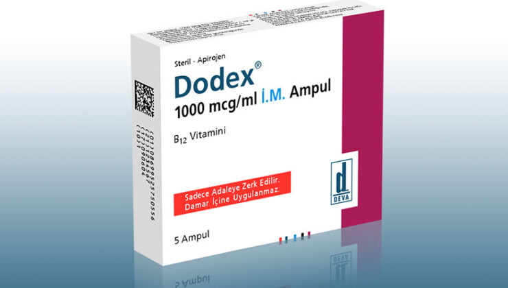 Dodex B12 vitamin iğneleri (Dodex 1000 mcg/ml i.m. ampul) nasıl kullanılır? Yan etkileri nelerdir?