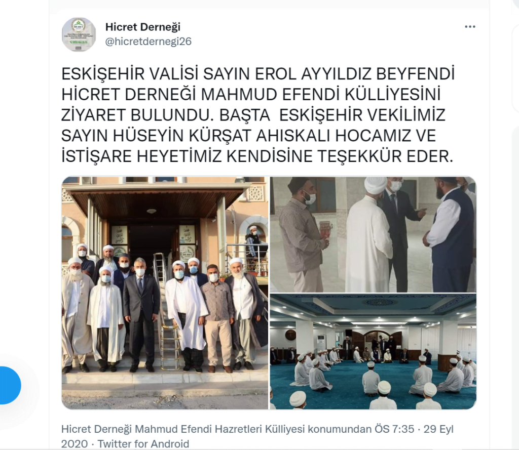 anadolu fest - eskişehir valisi ismailağa cemaati