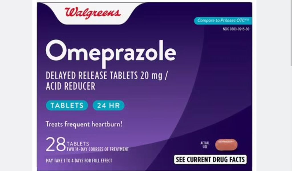 omeprazole 20 mg - 40 mg