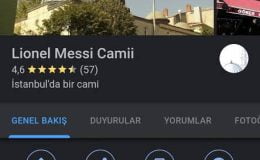 Lionel Messi Camii (İstanbul – 2022) – Bir Google Maps Yapımı