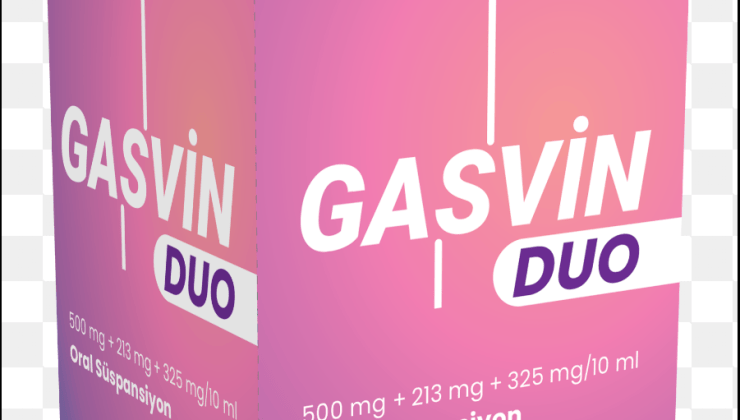 Gasvin Duo Nedir? Gaviscon Double Action ile Farkı Var mı? Yan Etkileri nelerdir? | 500 mg + 213 mg + 325 mg/10 ml oral süspansiyon